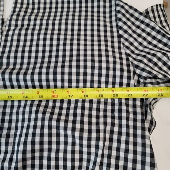 Who what wear gingham baby doll tunic top - Picture 6 of 7